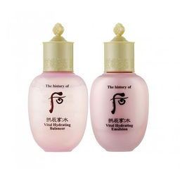 Тонер и Эмульсия ультраувлажняющие THE HISTORY OF WHOO Vital Hydrating Balancer & Emulsion, 20ml+20ml