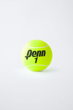 PELOTA TENIS GRANDE CON CAJA PENN  / Amarillo