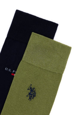 Мужские носки хаки неожиданно скидка в корзине - U.s. polo assn фото 2