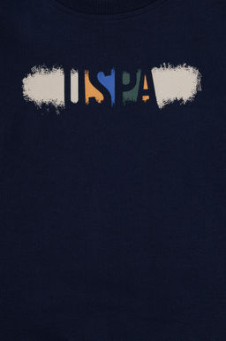 Темно-синий свитшот для мальчика Неожиданная скидка в корзине - U.s. polo assn фото 3