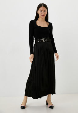 Джемпер в тонкий рубчик - Incity фото 3