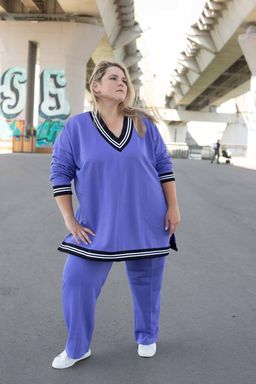 Костюм PlusSize, вери пери - Knitka wear фото 7