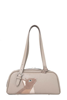 Сумка с аппликацией ДС-642-352 капучино - Protege фото 4