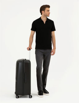 Siyah Slim Fit Ti__rt - Pierre cardin фото 4