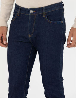 Lacivert Slim Fit Jean Pantolon - Pierre cardin фото 6