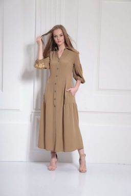 Платье AMORI 9485 хаки
