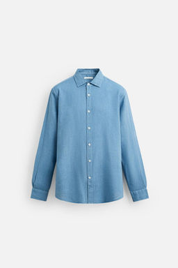 100% LINEN SHIRT - Zara фото 30