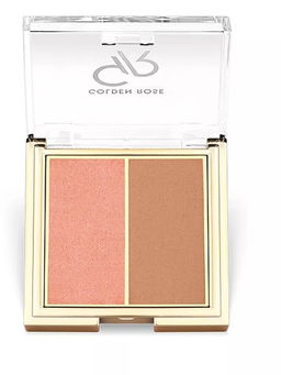 Golden Rose Румяна ICONIC BLUSH DUO 01 Rose & Nude