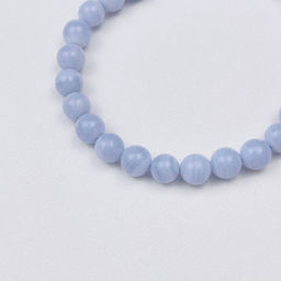 Браслет из Голубого Агата - Радуга самоцветов фото 3