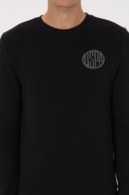 Erkek Siyah Sweatshirt