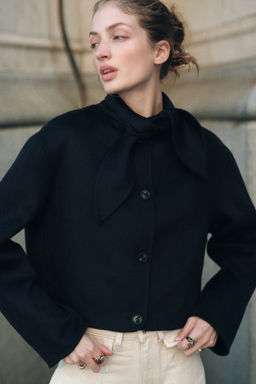 Chaqueta artesanal en mezcla de lana - H&m фото 5