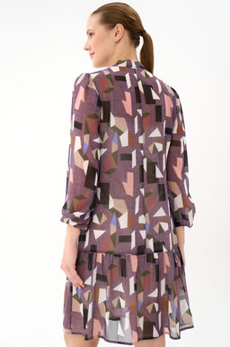 Платье Нежный акцент 2 (лиловый)