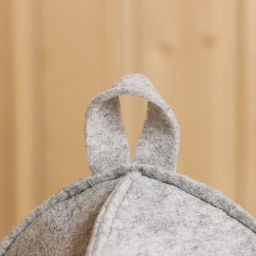 Шапка для бани Эконом, войлок, светло-серая - Добропаровъ фото 2