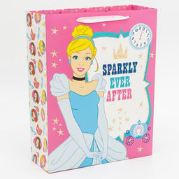 Пакет подарочный, 31 х 40 х 11,5 см Good hair day, Принцессы