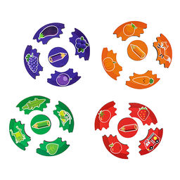 Пазлы из дерева. Мои первые пазлы Цвета 60 элементов - Десятое королевство фото 3