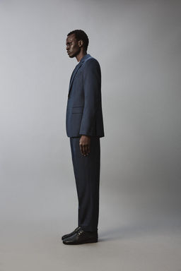 BLAZER TRAJE CUADROS / Azul - Zara фото 4
