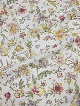 Сатин Асфея цв.белый, ш.2.35м, хлопок-100%, 110гр/м.кв