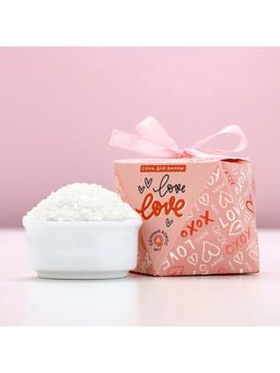 Цена за 2 шт. Соль для ванны Love, 150 г, аромат сочного кокоса, Чистое счастье