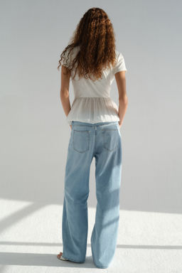 Baggy Regular Waist Jeans - H&m фото 7