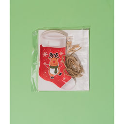 Гирлянда бумажная с прищепками «Новогодняя», длина 150 см