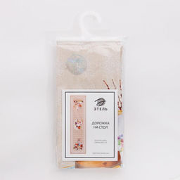 Дорожка на стол Пасхальные куличи 40*146 см, 100% хл, саржа 190 гр/м2 - Этель фото 12