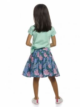 PELICAN, юбка для девочек, Голубой  фото 3