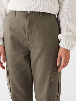 Standart Fit Kad?n Kargo Pantolon