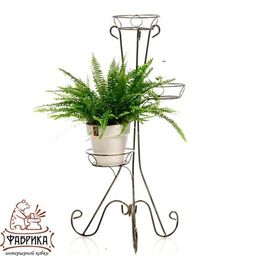 Стойка для цветов Классика на 3 цветка 18-103