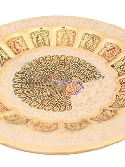 Панно 8 Павлин эмаль № Пн1520/8 - Ганг фото 3