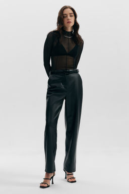 Лонгслив из сетки с рельефами - Mollis фото 4