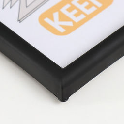 Фоторамка для фото 21×30 см June, пластик, 4 серия, чёрный