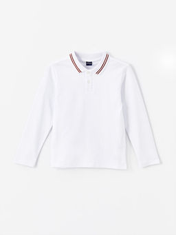 Polo Yaka Basic Uzun Kollu Erkek ?ocuk Ti??rt
