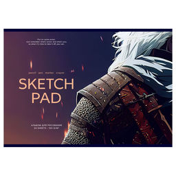 Альбом для рисования Greenwich Line 24л. на скрепке, 120 г/м "Player" (PS24s-50686) обложка картон