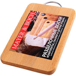 12-41 Доска разделочная мини с мет.руч(х10)(х20) - Mayer&boch фото 4