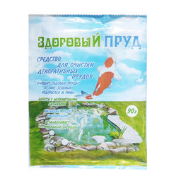 Биоактиватор "Здоровый пруд" для очистки прудов 90г (на 3000л воды)