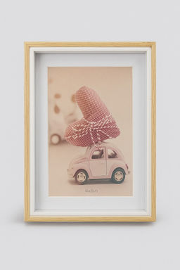 Фоторамка Pink world, mix, дерево (10*15 см)