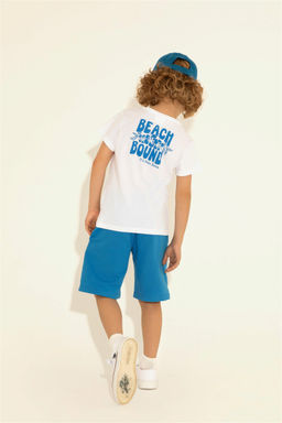 Белая футболка с круглым вырезом для мальчика Неожиданная скидка в корзине - U.s. polo assn фото 3