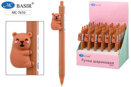 Цена за 2 шт. Ручка шар. автомат. "Капибара" (MC-7610)