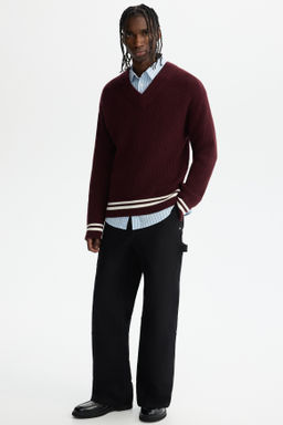 Jersey en punto de canal? Boxy Fit - H&m фото 2