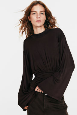 Top drapeado de punto - H&m фото 2