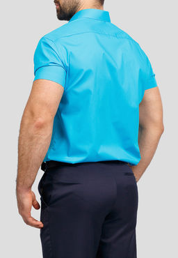 Сорочка мужская короткий рукав GREG 220/109/BRT/Z  фото 3