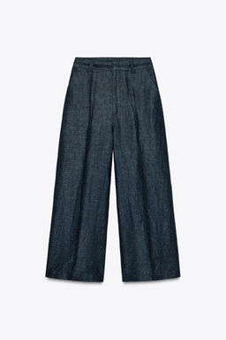 LINEN CULOTTES - Zara фото 5