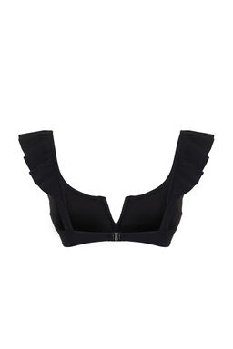 TRENDYOLMILLA K?rm?z? Bralet F?rf?rl? Bikini Ustu TBESS21BU0053  фото 7