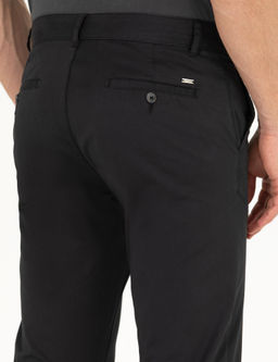 Siyah Regular Fit Kanvas Pantolon - Pierre cardin фото 14