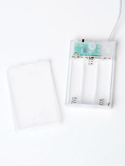 Фигура световая «Подарки цилиндр серые», 25×20×15 см, 90 LED, батарейки ААх8 (не в компл.), свечение тёплое белое