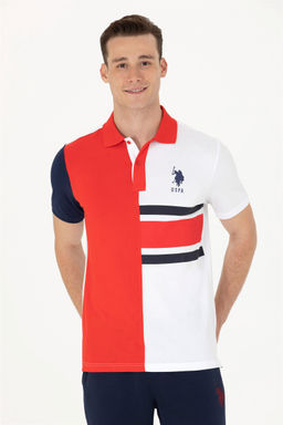 Мужская красная футболка - U.s. polo assn фото 2