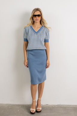 SS-2674 джемпер женский мокка