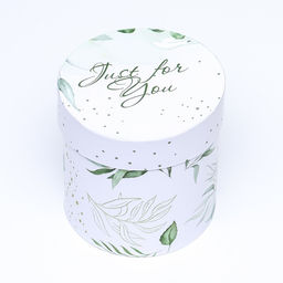 Набор круглых коробок 5 в 1 «Простая нежность», 19.5 × 19.5 - 14×14 см