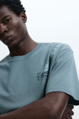 Camiseta con motivo estampado Loose Fit - H&m фото 30