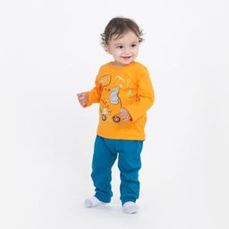 CRB wear/CWNB 62833-29-285 Джемпер для мальчика, оранжевый/Ex.Cherubino фото 2